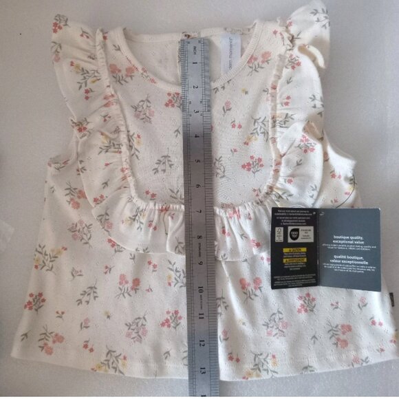 NWT Modern Moments by Gerber Sz 5T Baby Toddler Short Floral Dress A-line - Picture 6 of 6